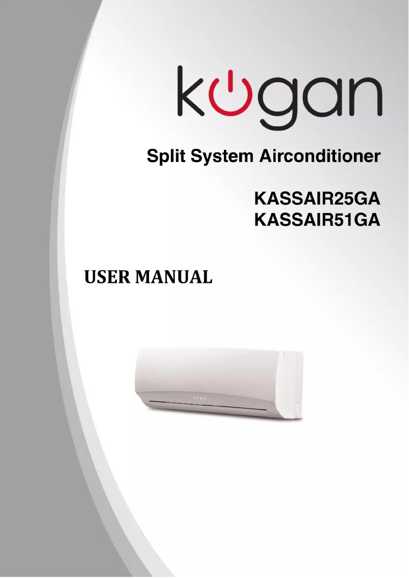 Page 1 of the manual User Manual Kogan KASSAIR51GA