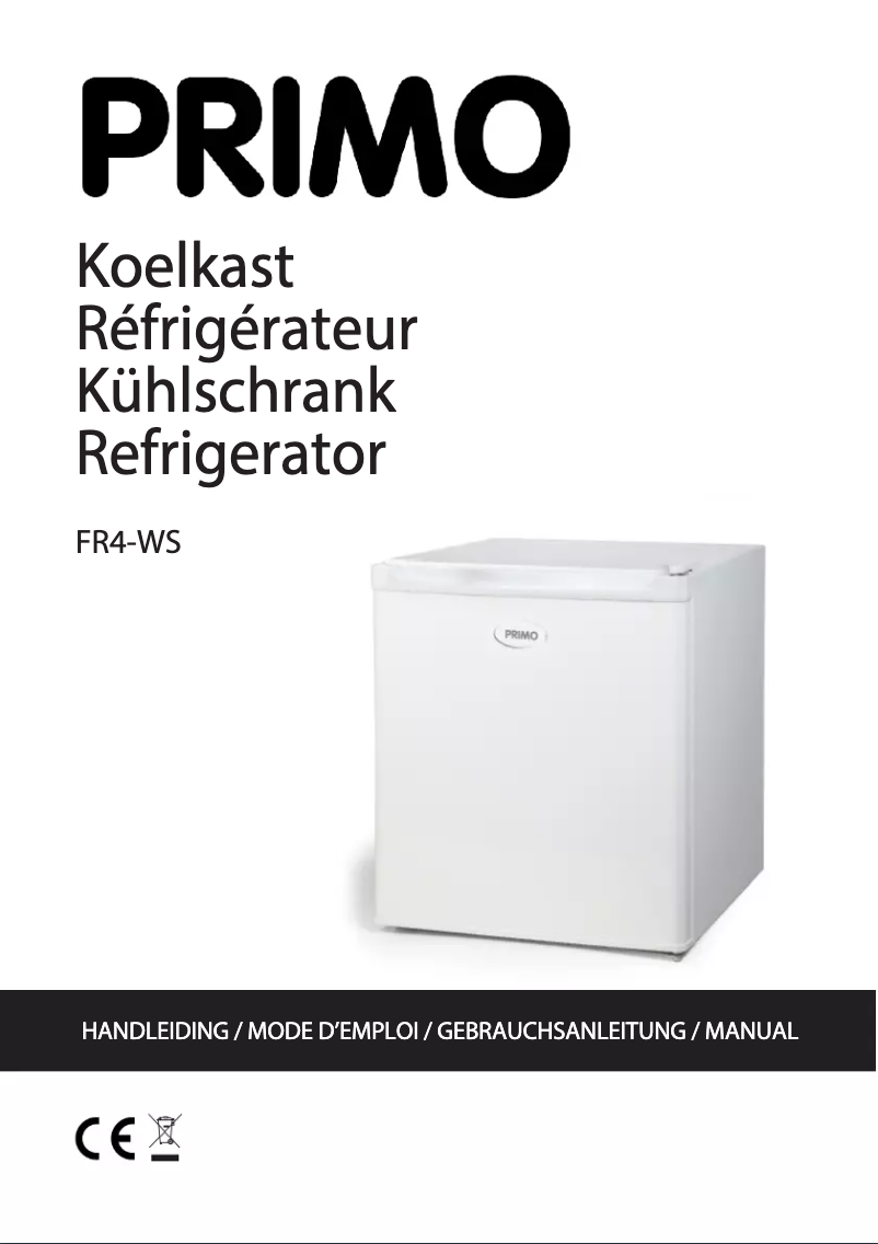 Page 1 of the manual User Manual Primo FR4-WS
