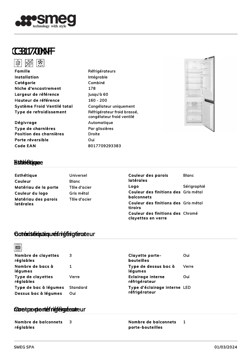 First page image of the manual for C3170NF