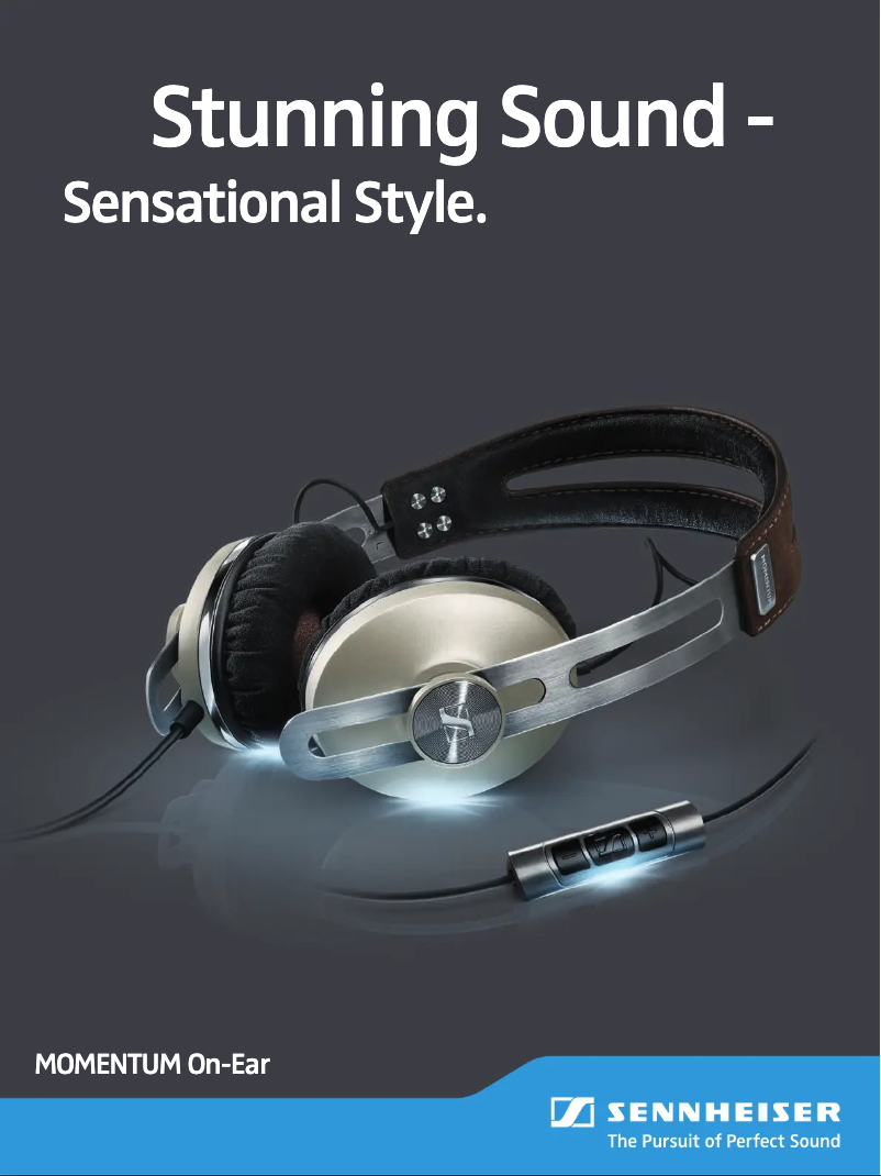 First page image of the manual for MOMENTUM On-Ear 2