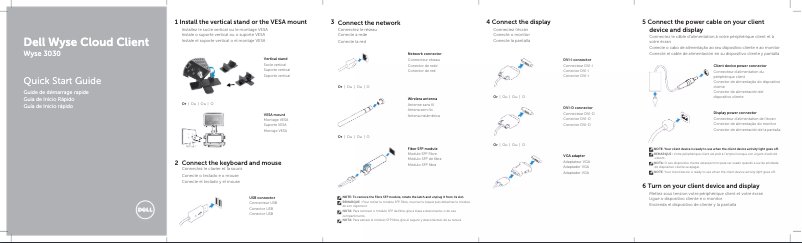 Image de la première page du manuel de l'appareil 3030
