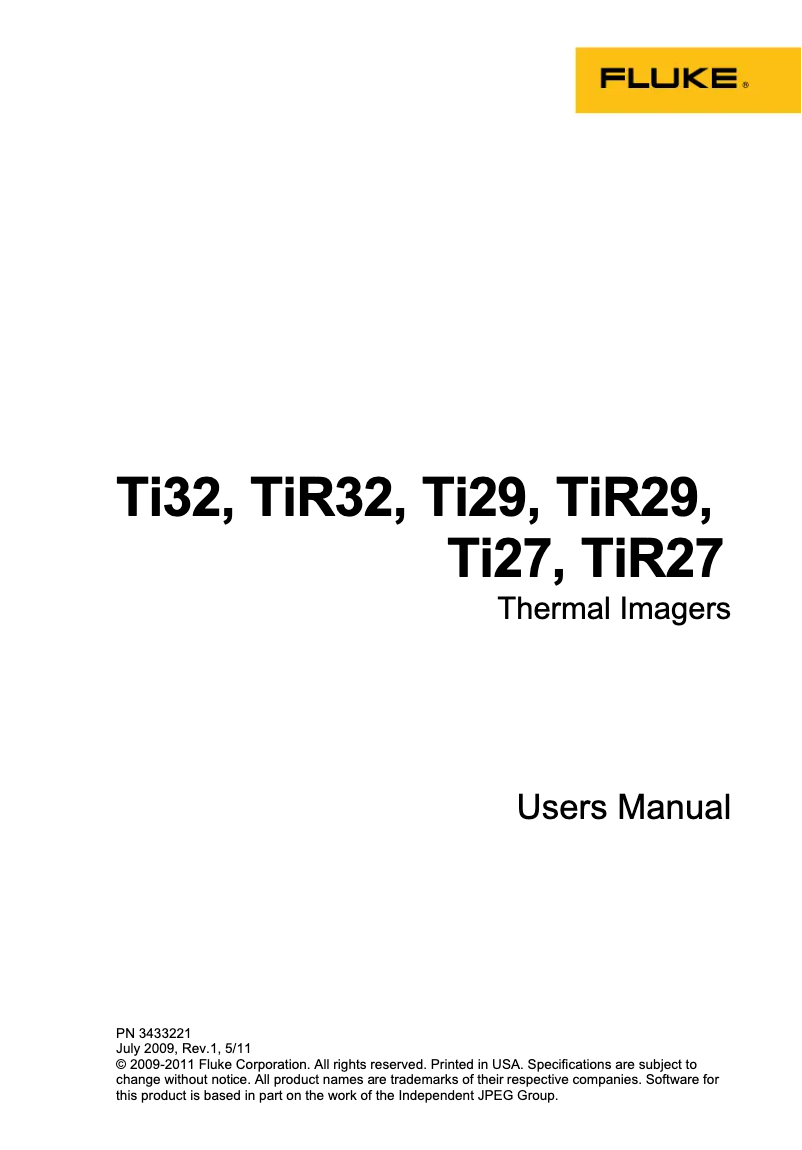 First page image of the manual for Ti29