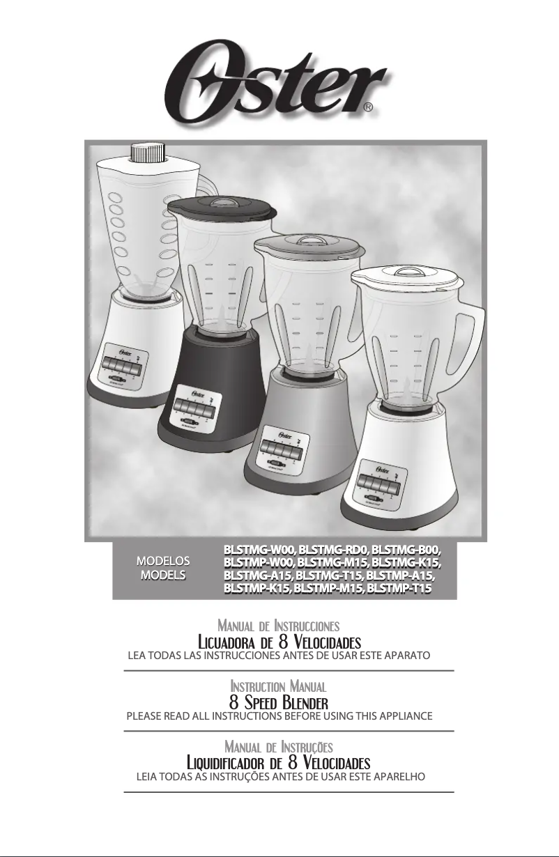 First page image of the manual for BLSTMP-W00