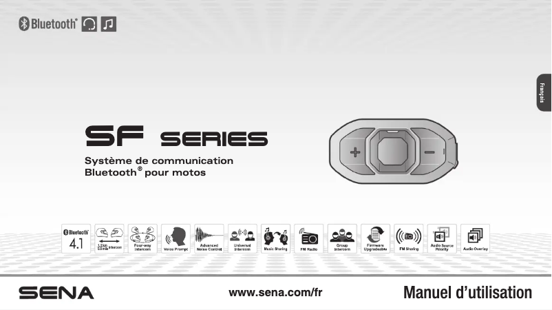 First page image of the manual for SF2