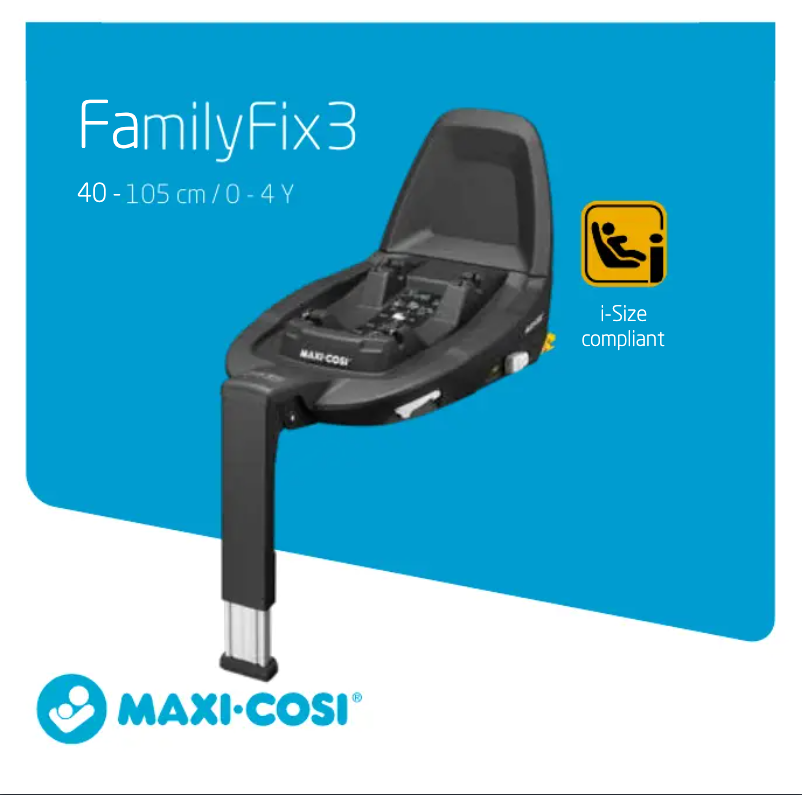 Page 1 of the manual User Manual Maxi-Cosi FamilyFix 3