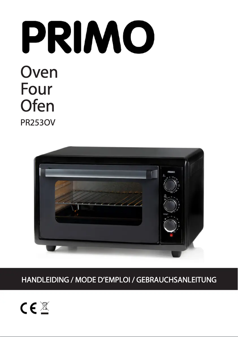 Page 1 of the manual User Manual Primo PR253OV