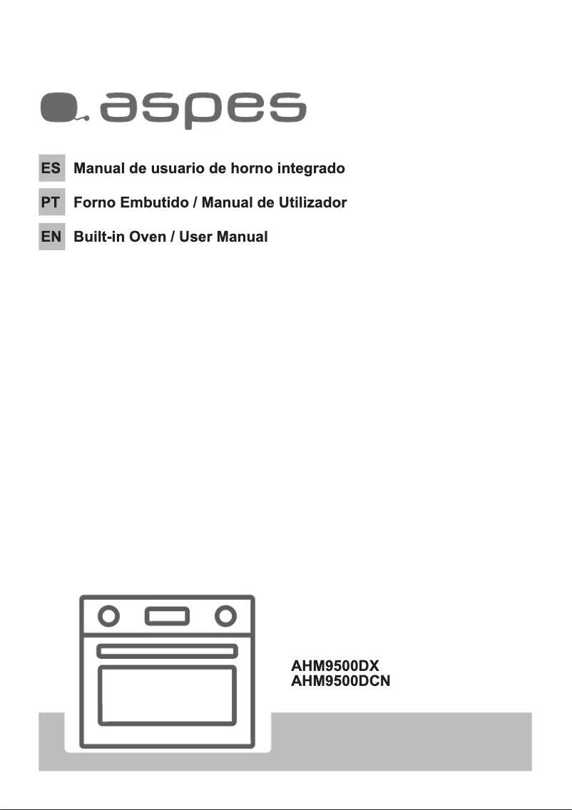 First page image of the manual for AHM9500DCN