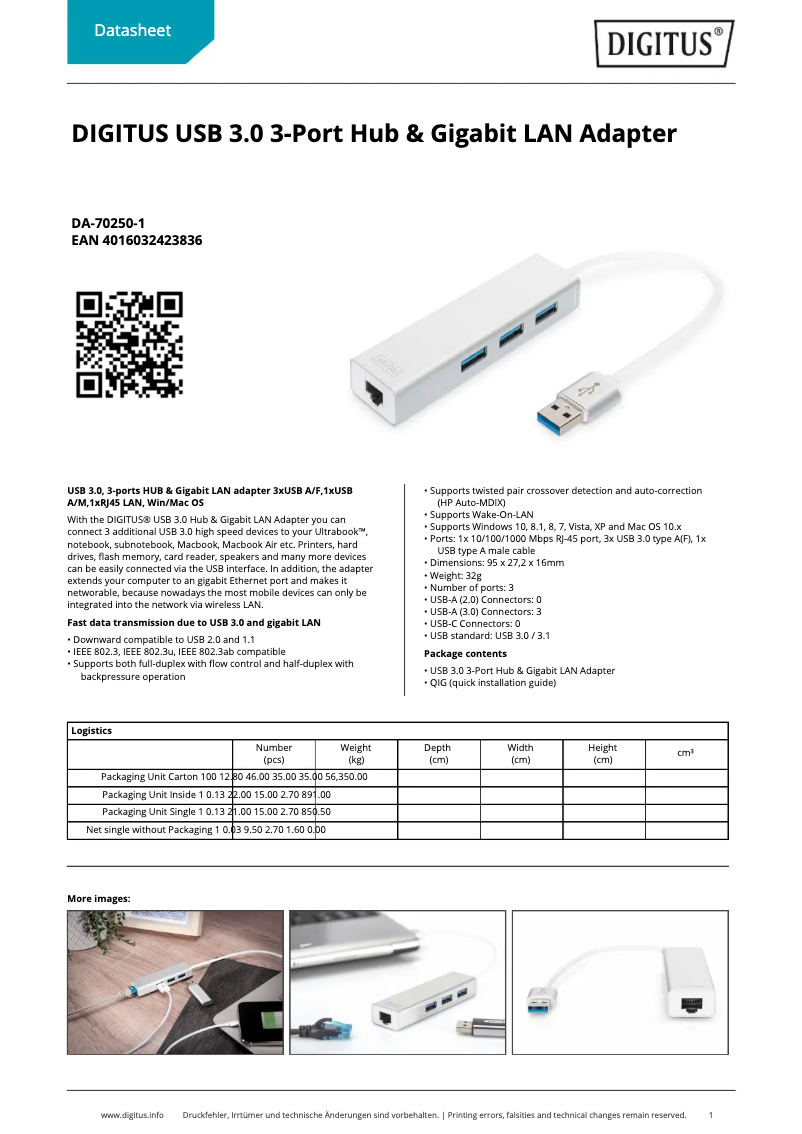 First page image of the manual for DA-70250-1