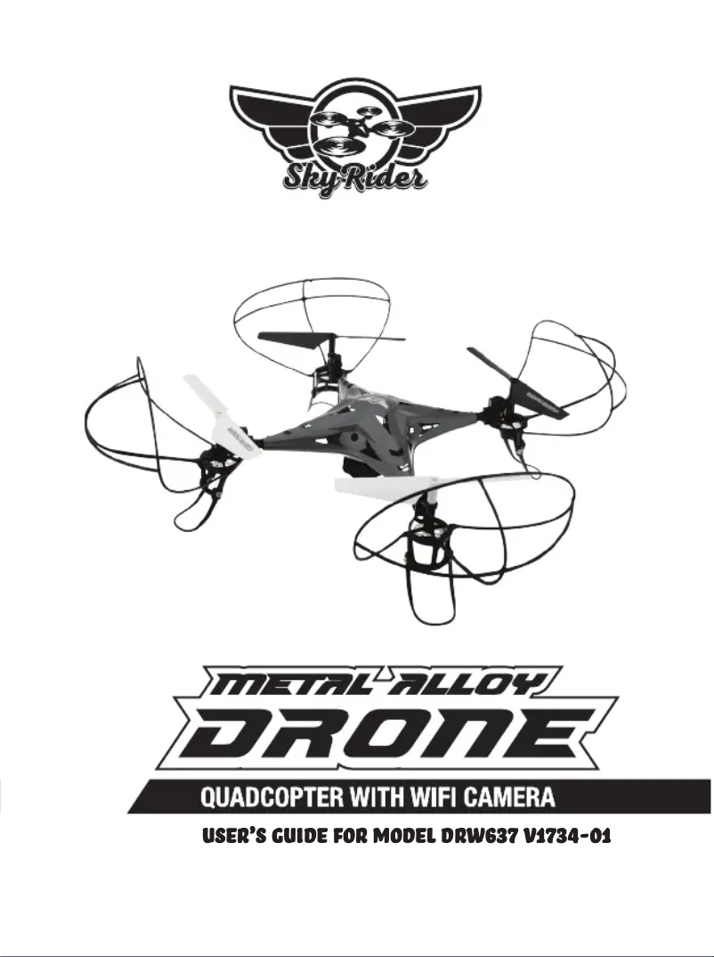 Page 1 of the manual User Manual GPX DRW637