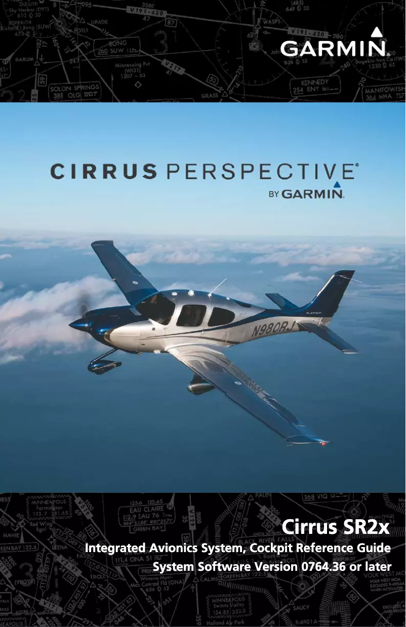 First page image of the manual for Cirrus Perspective SR20