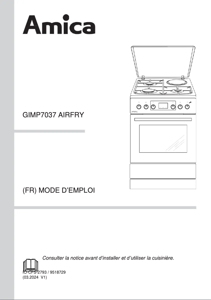 First page image of the manual for GIMP7037