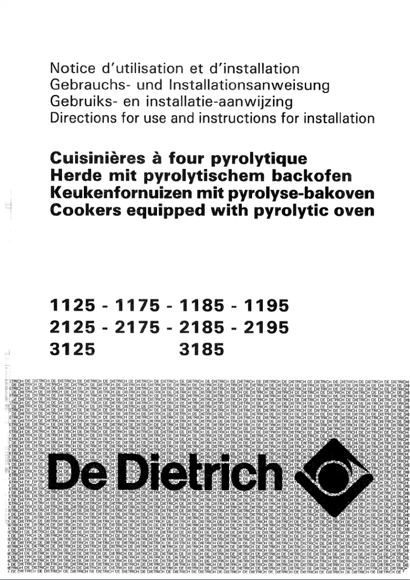 First page image of the manual for 2195