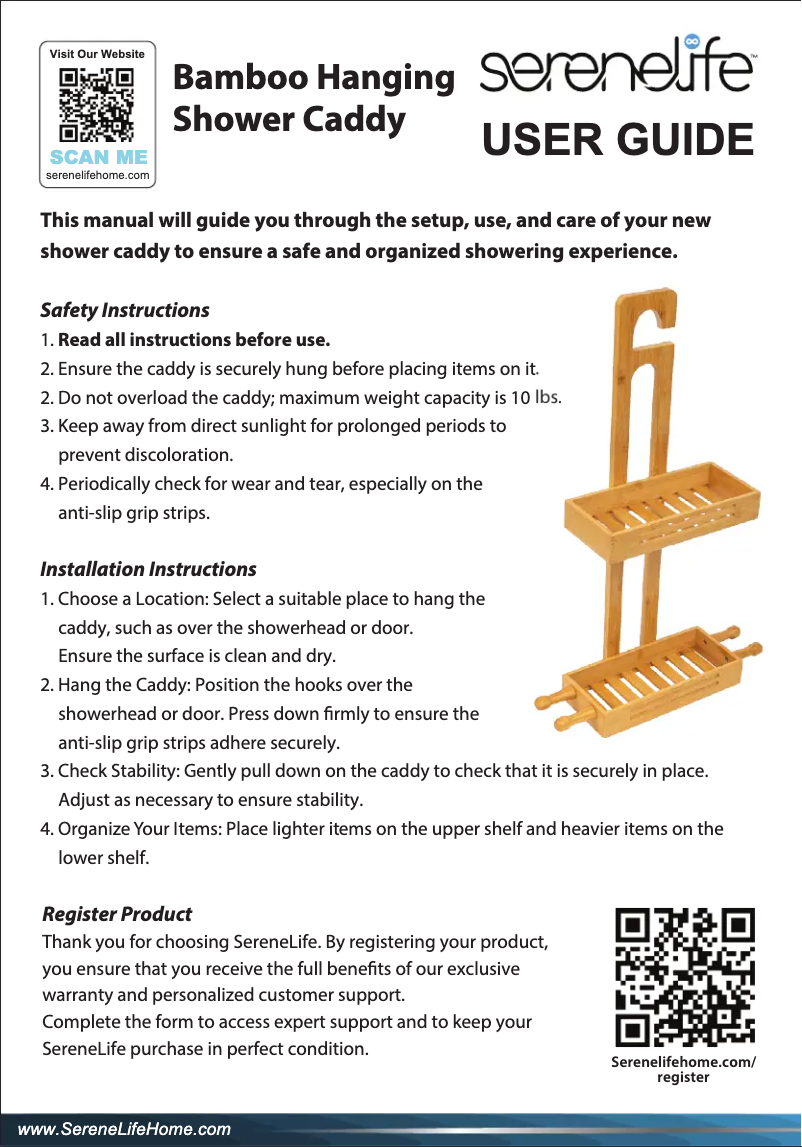 First page image of the manual for SLSHCD90