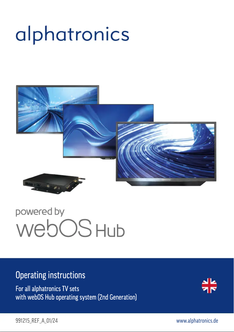 First page image of the manual for SL-32 DW