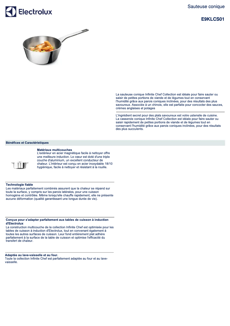 First page image of the manual for E9KLCS01