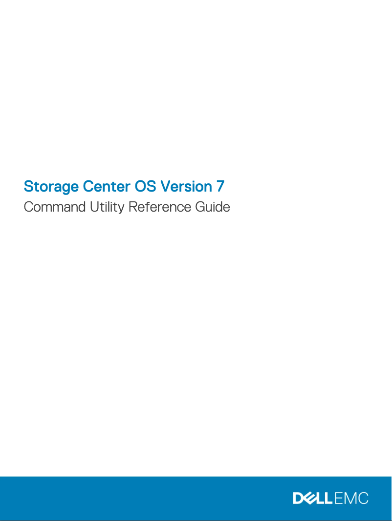 Page 1 of the manual User Manual Dell SCv3020