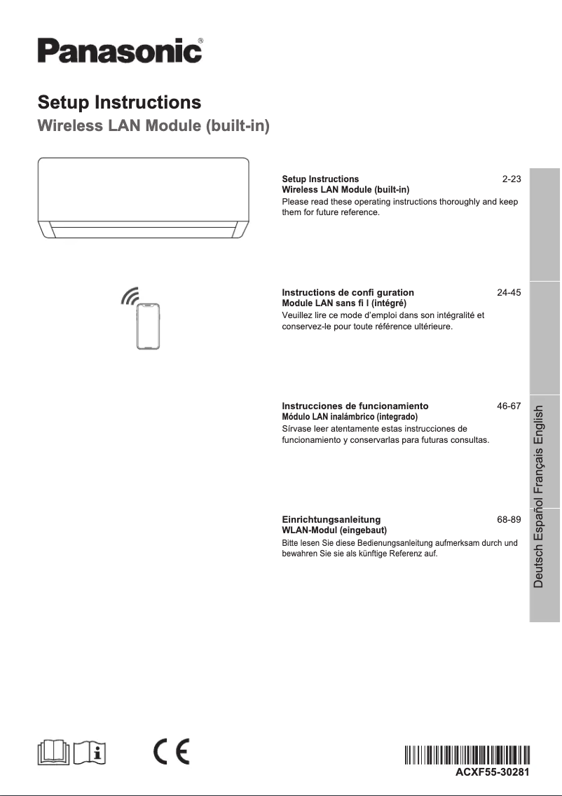Page 1 of the manual User Manual Panasonic CS-Z25XKEW
