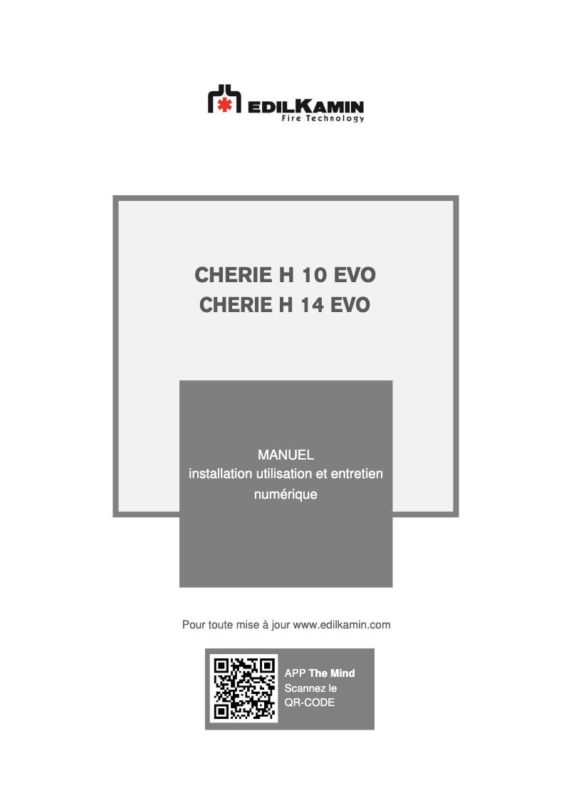 First page image of the manual for CHERIE H 10 EVO
