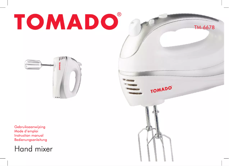 First page image of the manual for TM-6678