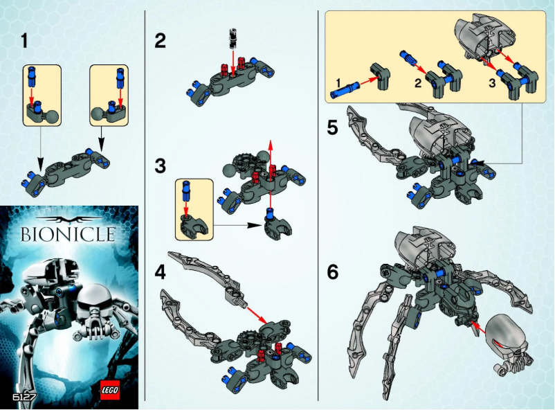 Page 1 of the manual User Manual Lego Bad Guy 2008