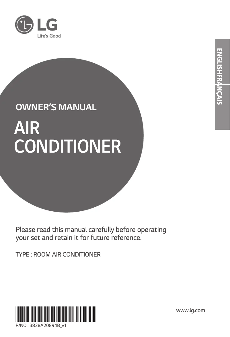 Page 1 of the manual User Manual LG S186WQ