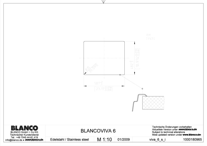 Image de la première page du manuel de l'appareil VIVA 6