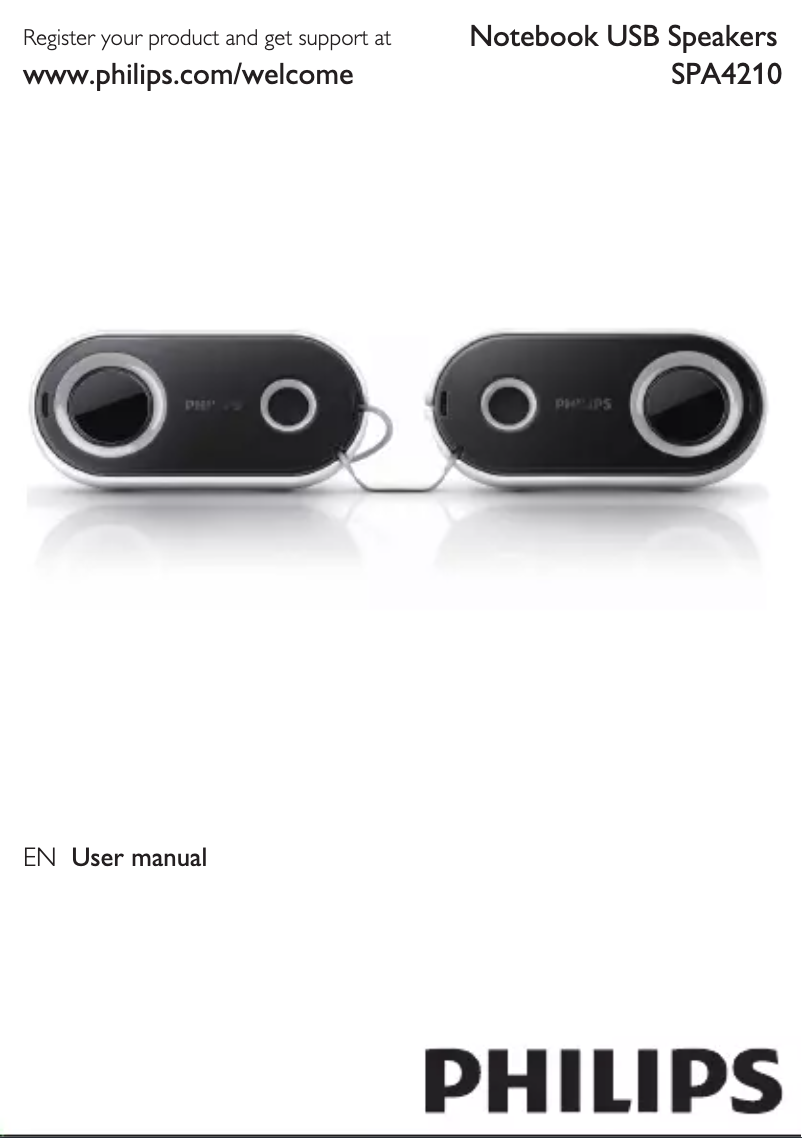 First page image of the manual for SPA4210