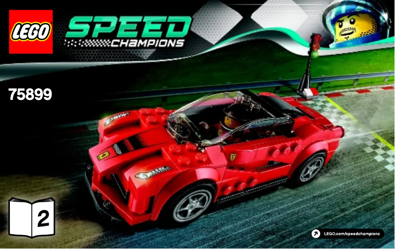 First page image of the manual for Speed Champions 75899