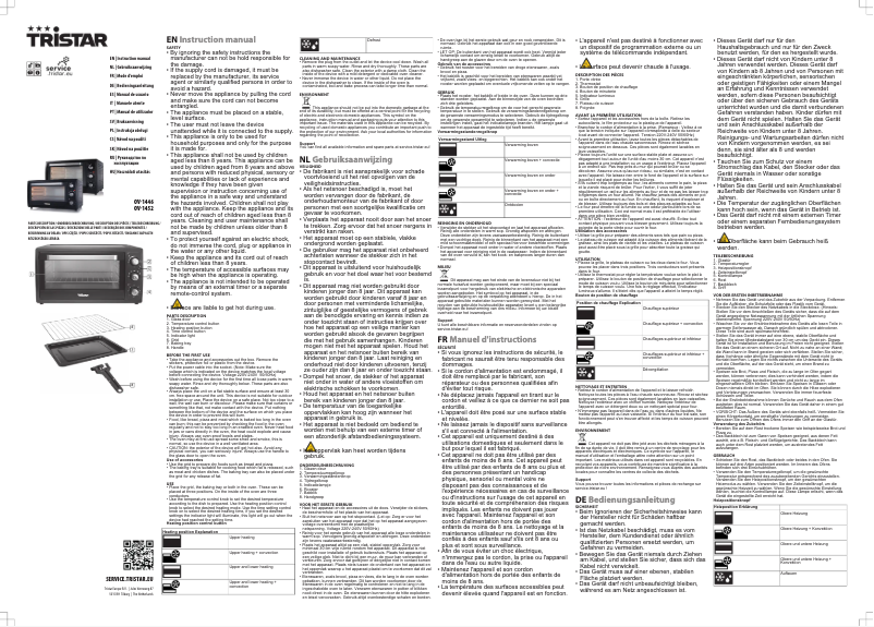 First page image of the manual for OV-1446