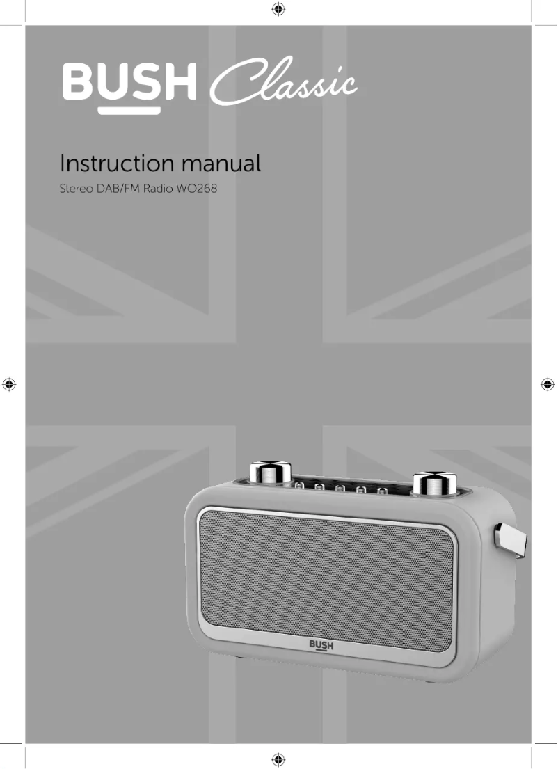 Image de la première page du manuel de l'appareil Classic WO268