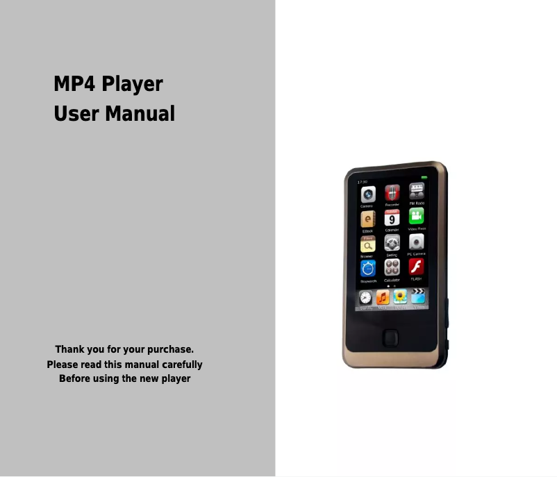 Page 1 de la notice Manuel utilisateur Mpman TS350