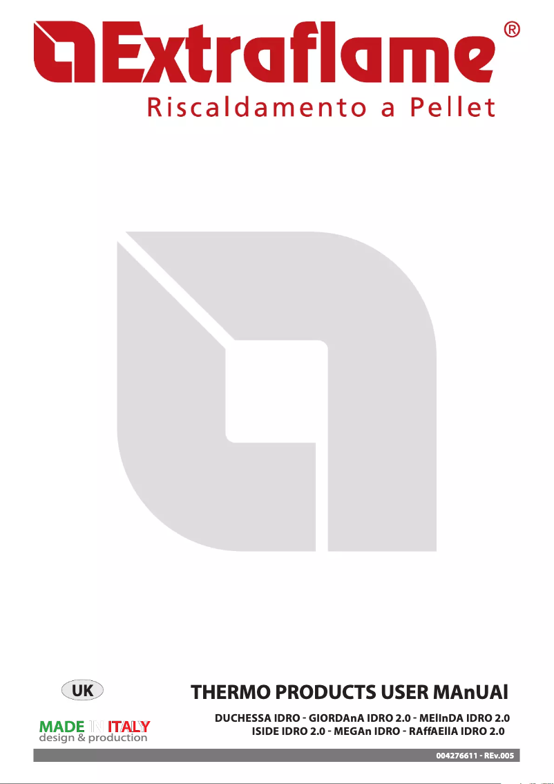 First page image of the manual for Duchessa IDRo