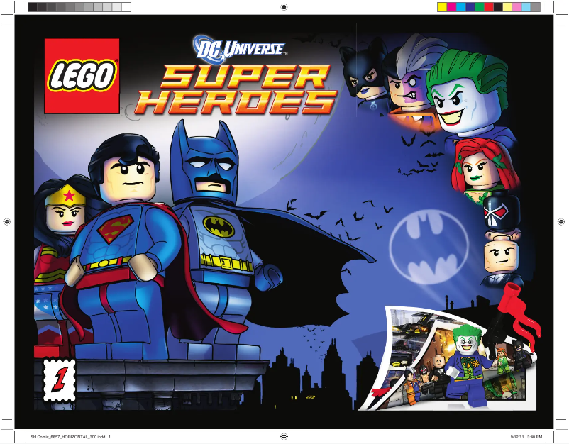 First page image of the manual for The Dynamic Duo Funhouse Escape