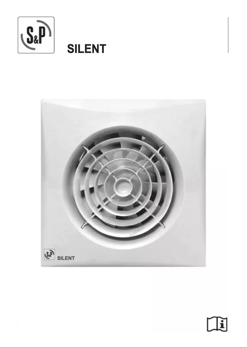 Page 1 of the manual User Manual Soler & Palau SILENT-100 CZ