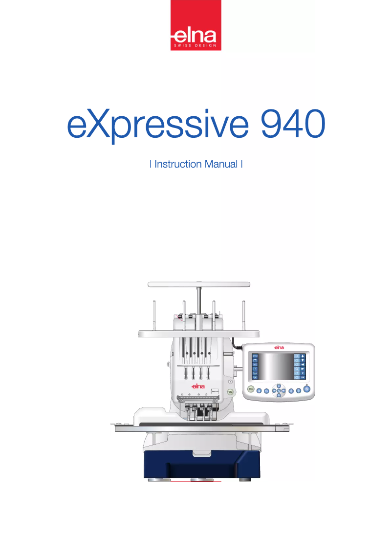First page image of the manual for eXpressive 940