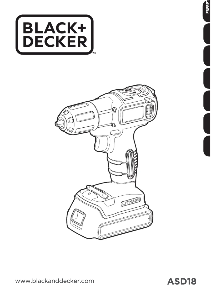 First page image of the manual for ASD18