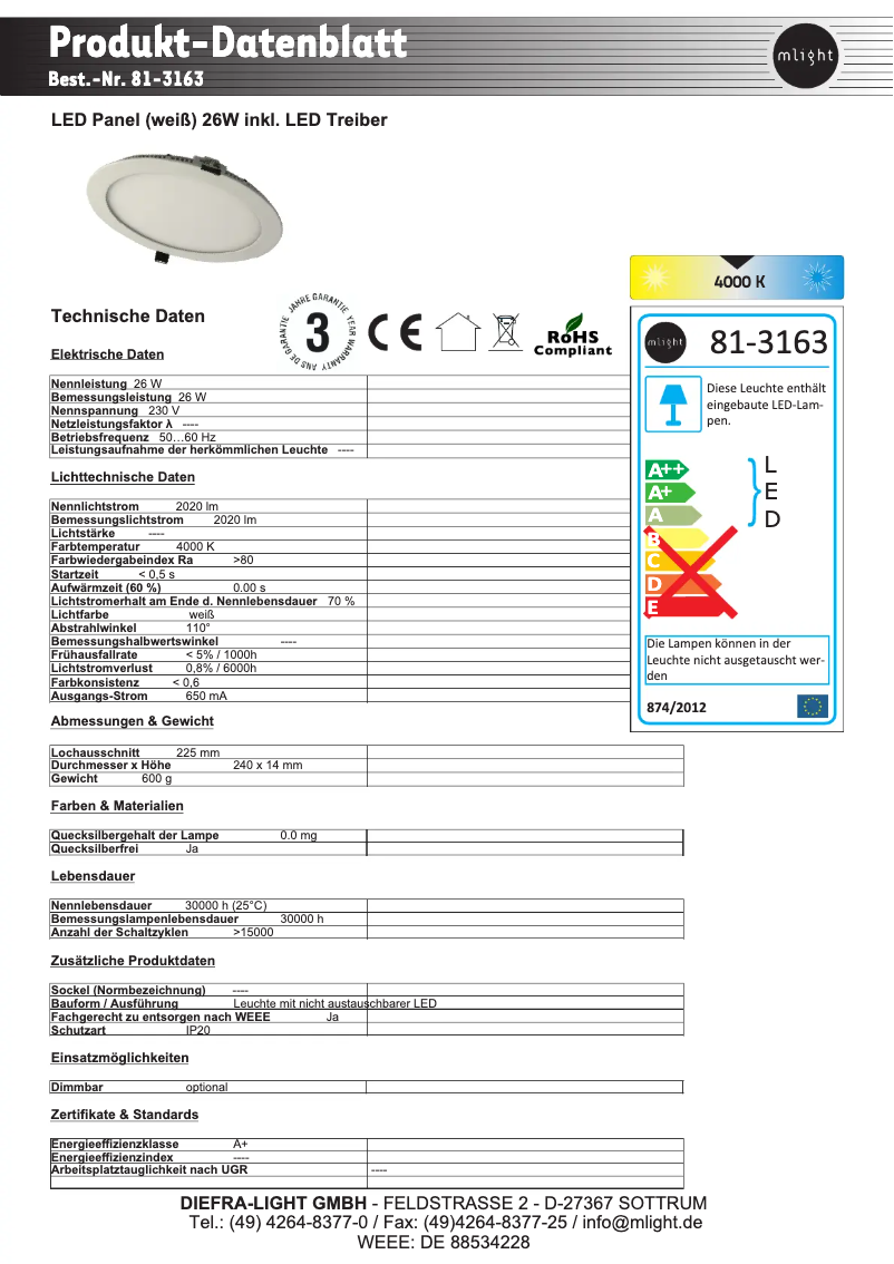 First page image of the manual for SP-5/4