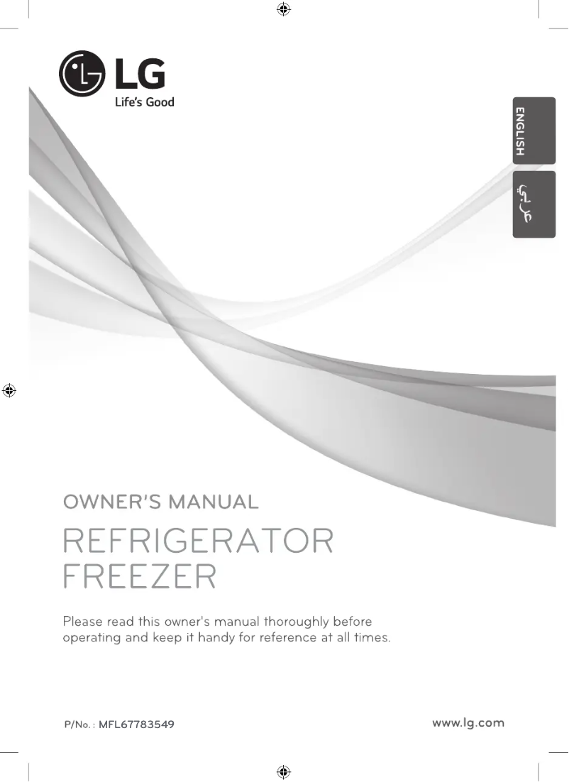 Page 1 of the manual User Manual LG GCB-599PY