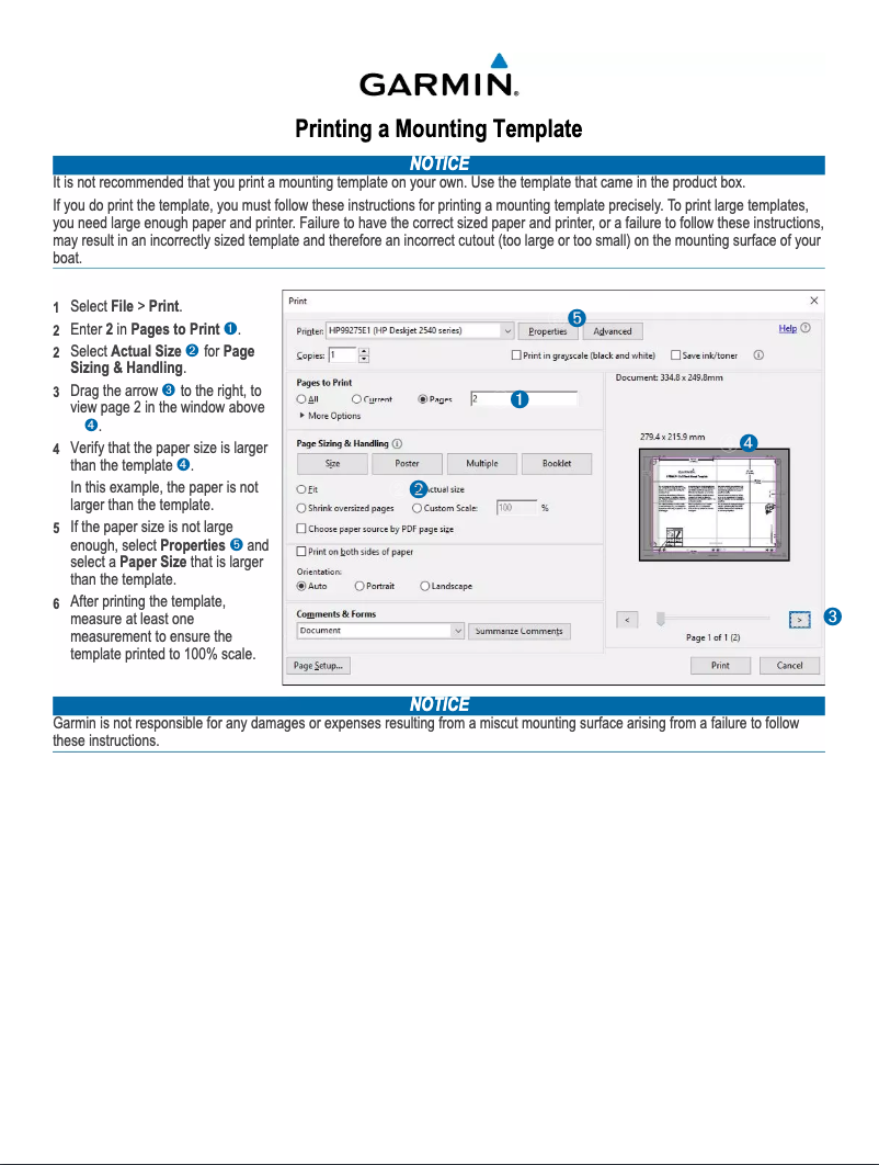 First page image of the manual for echoMAP CHIRP 42cv