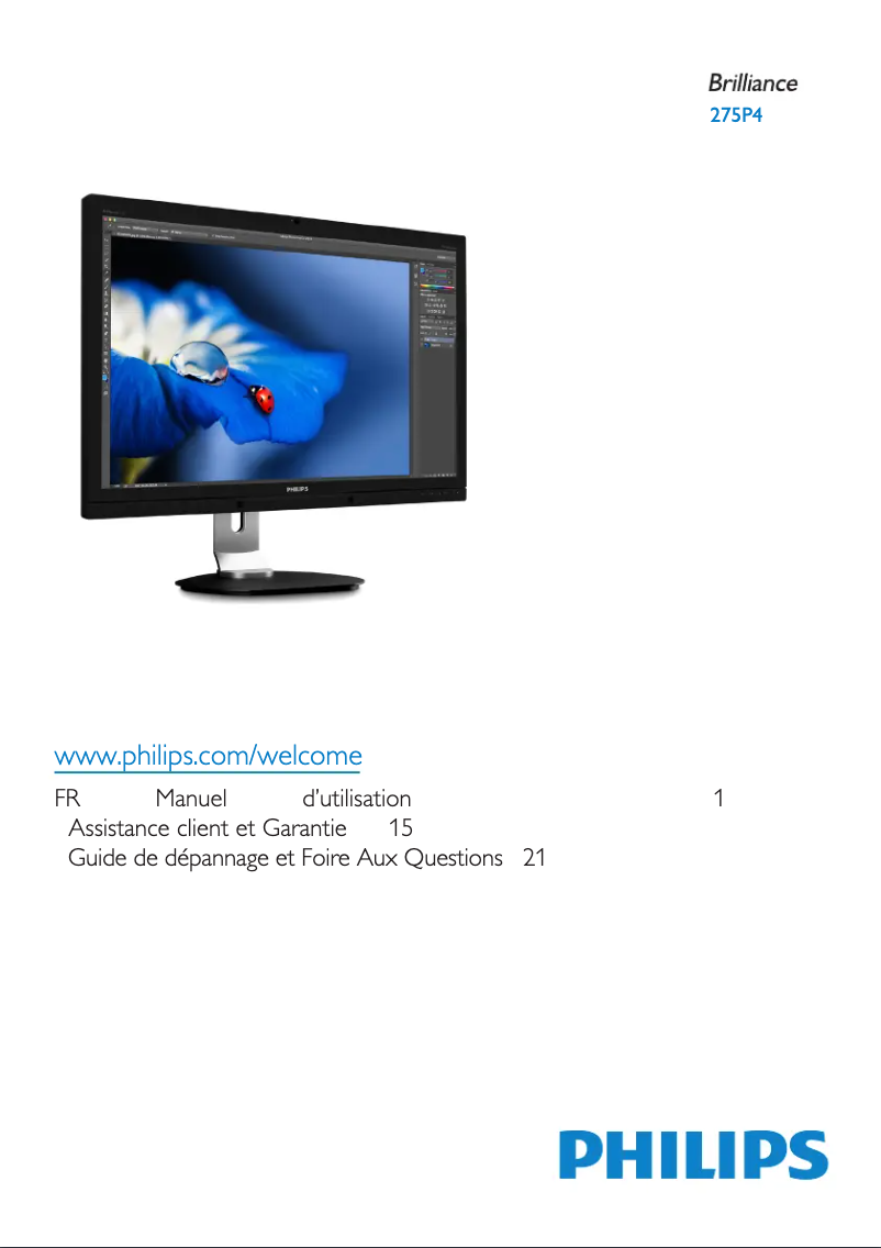 First page image of the manual for Brilliance 275P4VYKEB