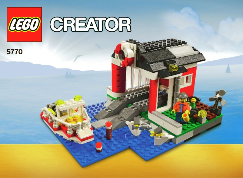 Page 1 of the manual User Manual Lego Creator 5770