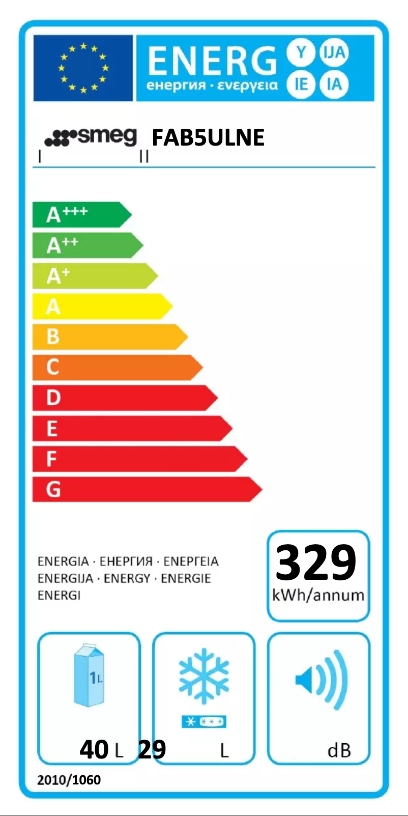 First page image of the manual for FAB5UL