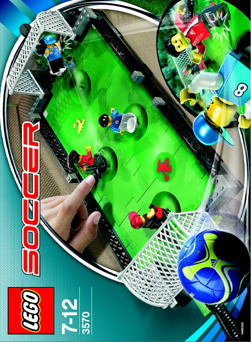 Page 1 of the manual User Manual Lego Sports 3570