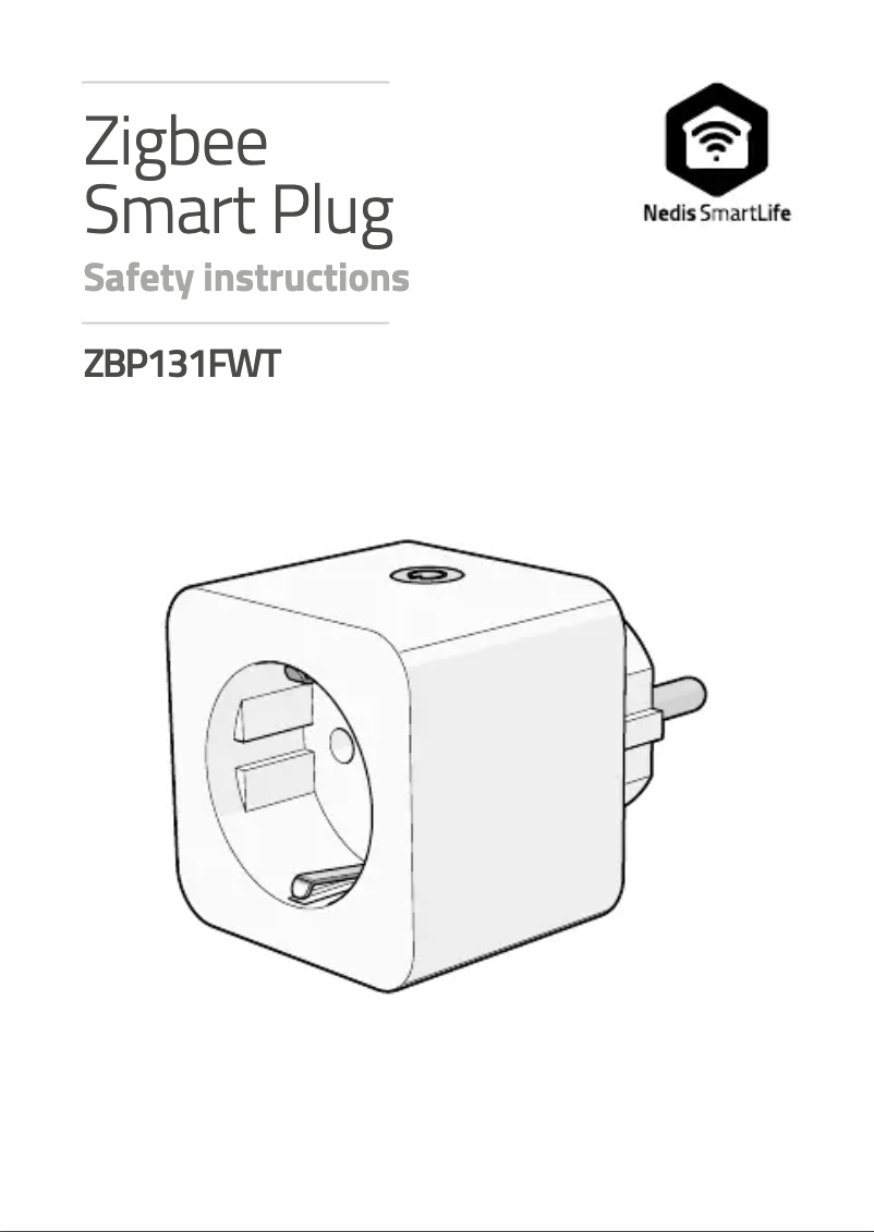 First page image of the manual for ZBP131FWT