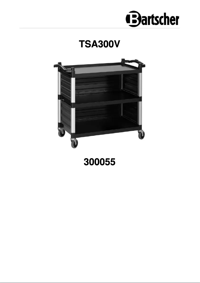 Image de la première page du manuel de l'appareil TSA300V