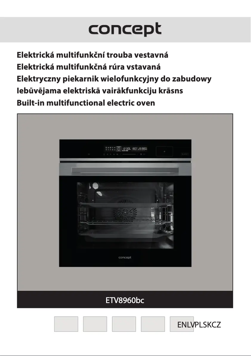 First page image of the manual for ETV8960BC