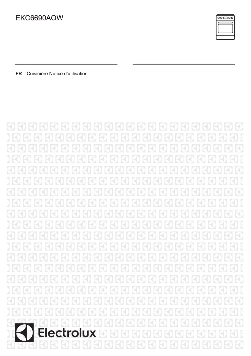 First page image of the manual for EKC6690AOW