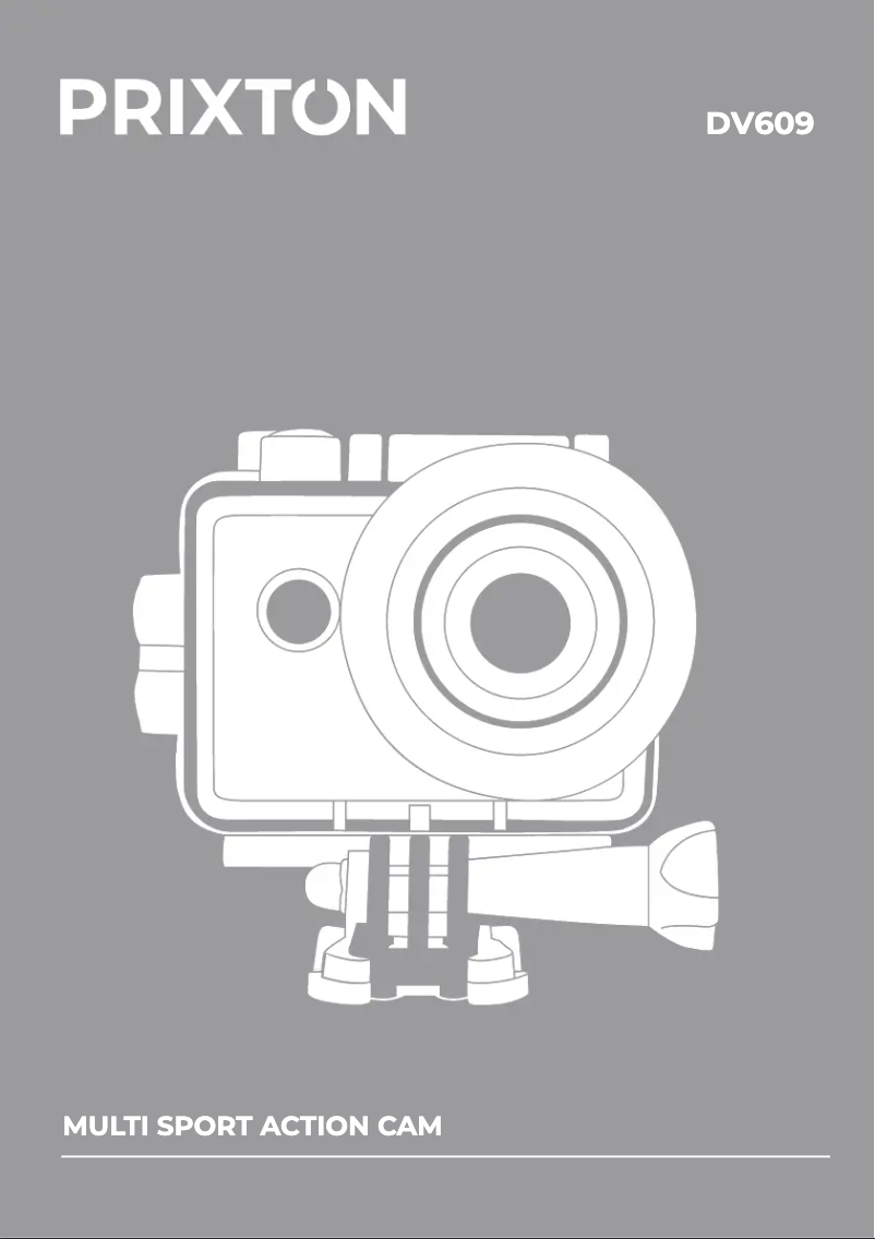 First page image of the manual for MultiSport DV609