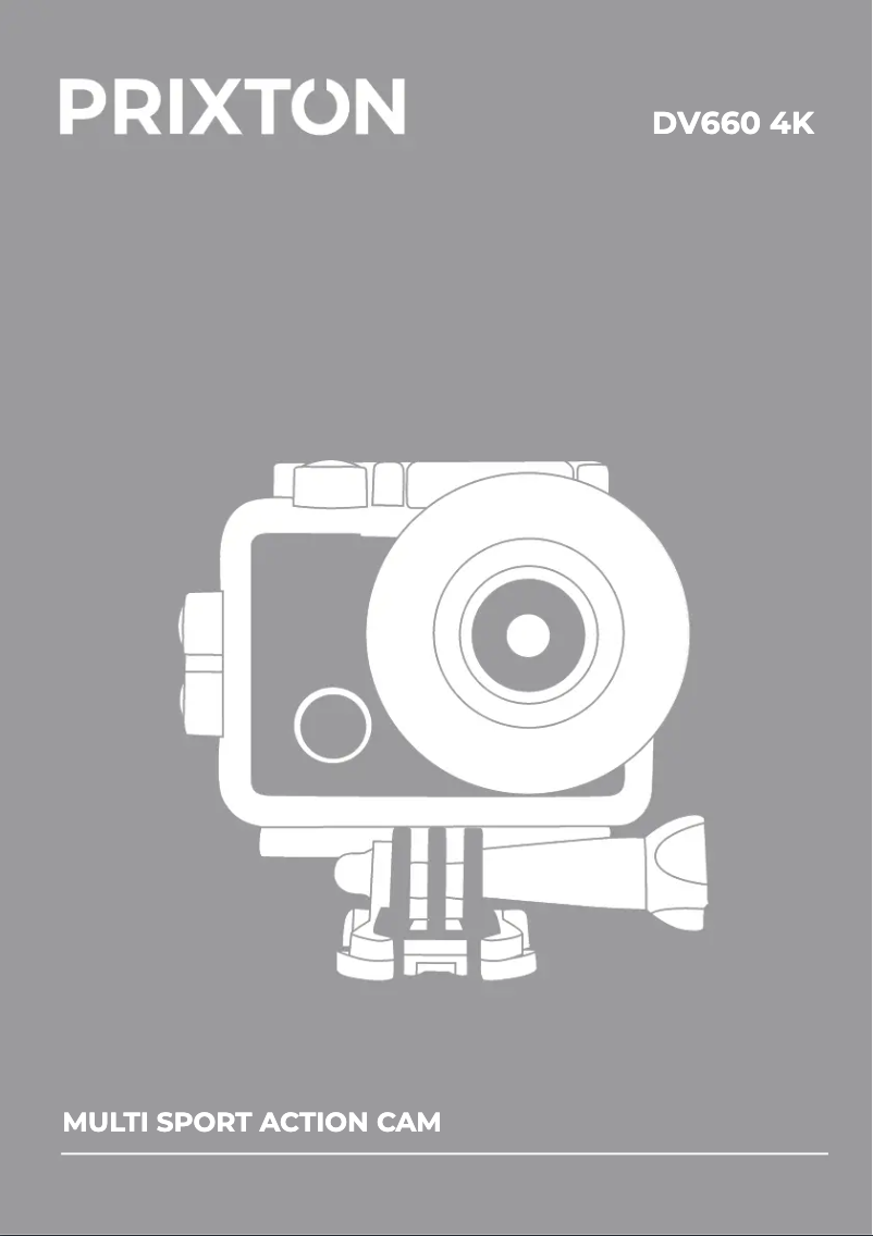 First page image of the manual for DV660 4K