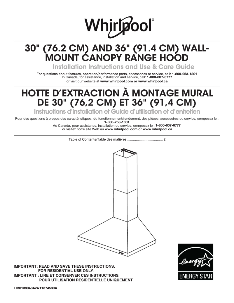 Image de la première page du manuel de l'appareil WVW7330JS